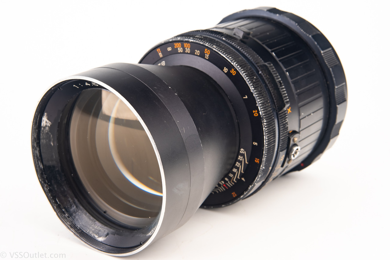 Mamiya Sekor 250mm f/4.5 Lens with Rear Cap for RB67 Pro S