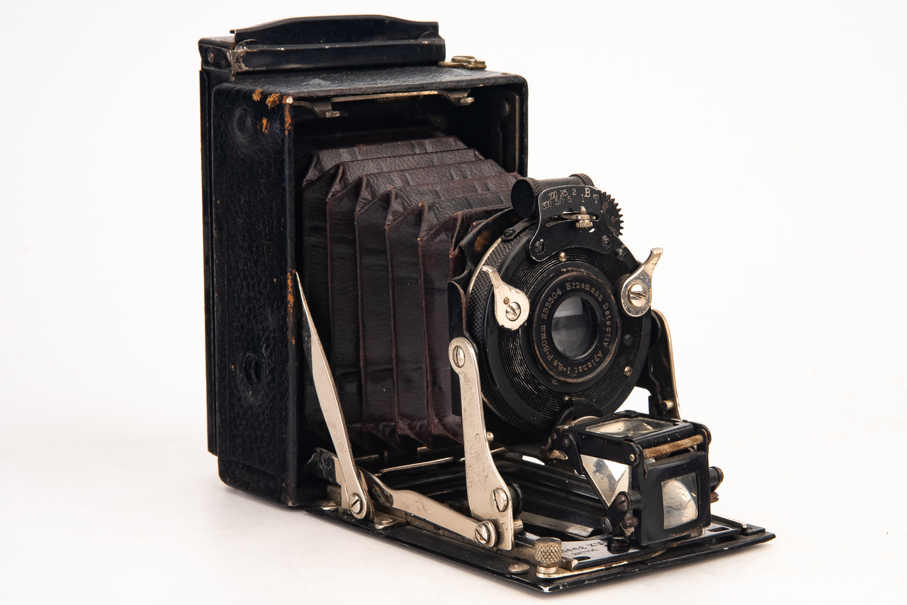 Ernemann HEAG XV 4.5x6 Folding Camera with Detectiv Aplanat 80mm