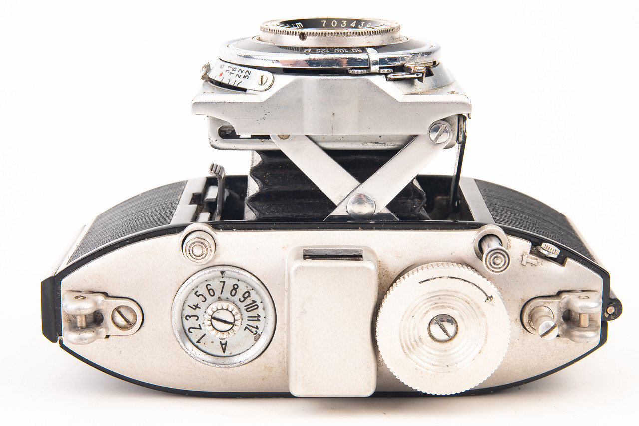 Macchina Fotografica Pieghevole Agfa Karat Vintage - Ottica Oppar 55mm