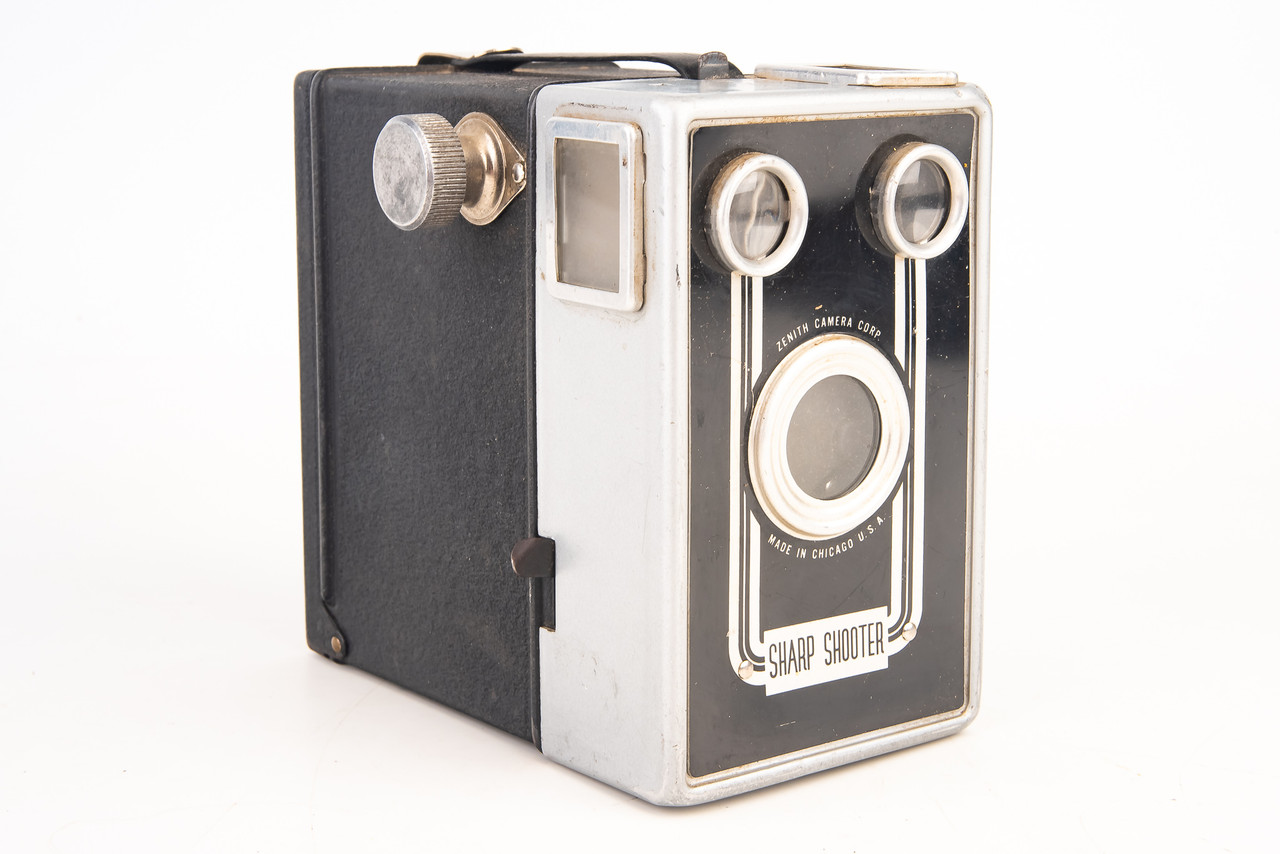 Zenith Camera Sharpshooter 120 Roll Film 6x9cm Box Camera Vintage