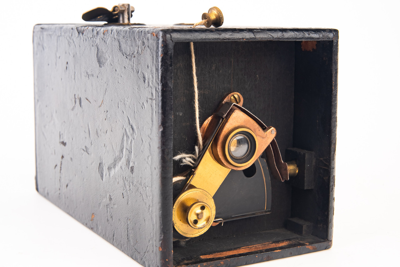 Eastman Kodak No 1 String Set Box Camera Circa 1888 Very Rare