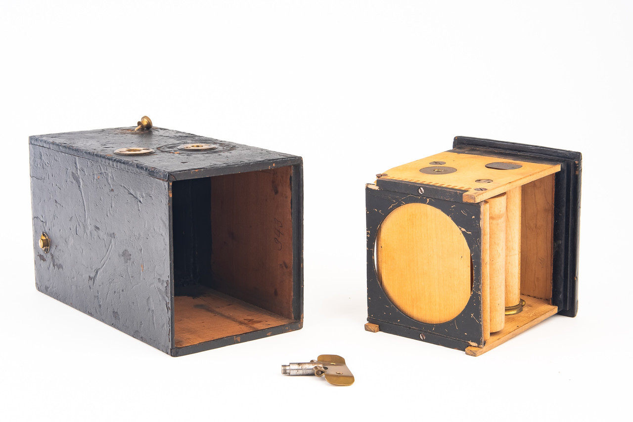 Eastman Kodak No 1 String Set Box Camera Circa 1888 Very Rare