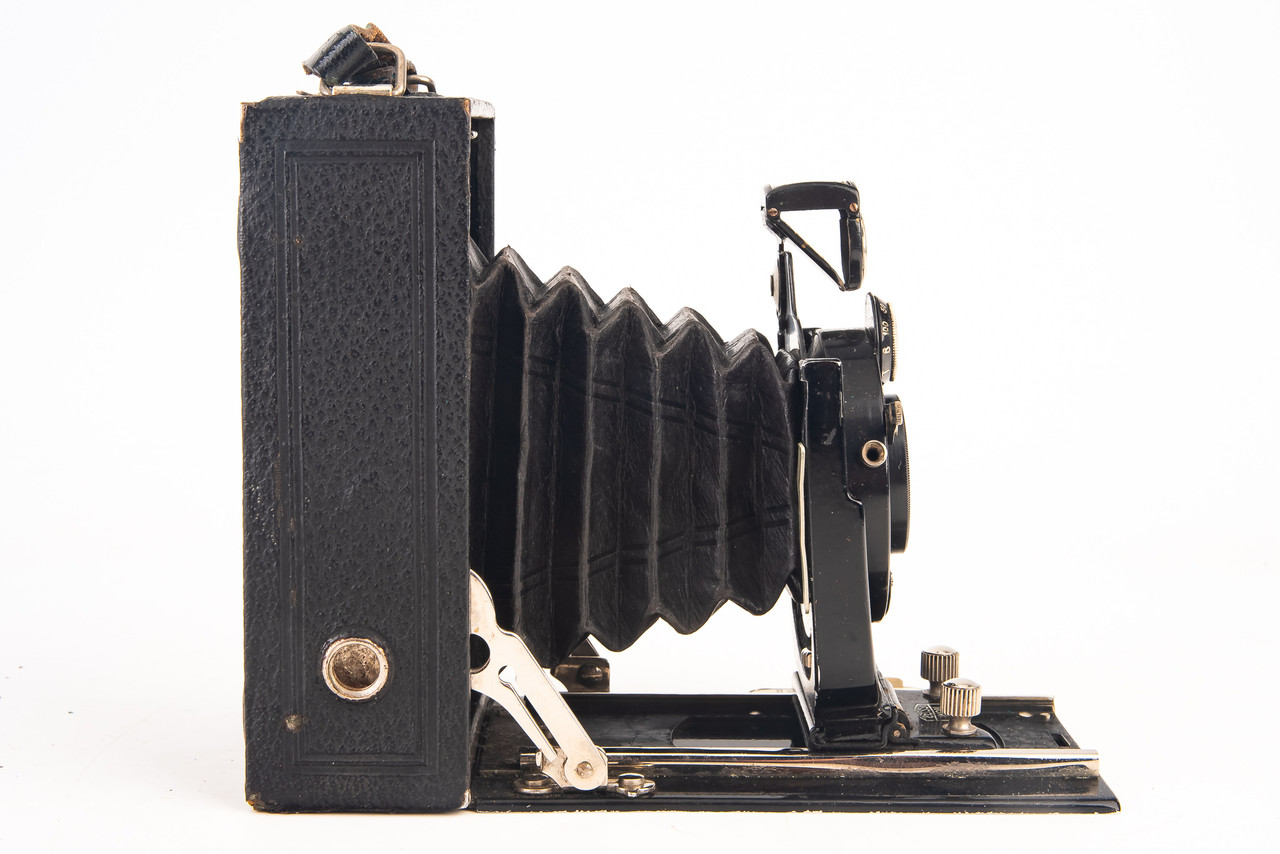 Zeiss Ikon Volta 135/3 6.5x9cm Folding Plate Camera w Novar