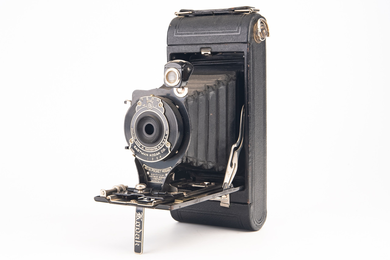 Kodak No 1A Pocket 116 Roll Film Folding Camera with 131mm Lens