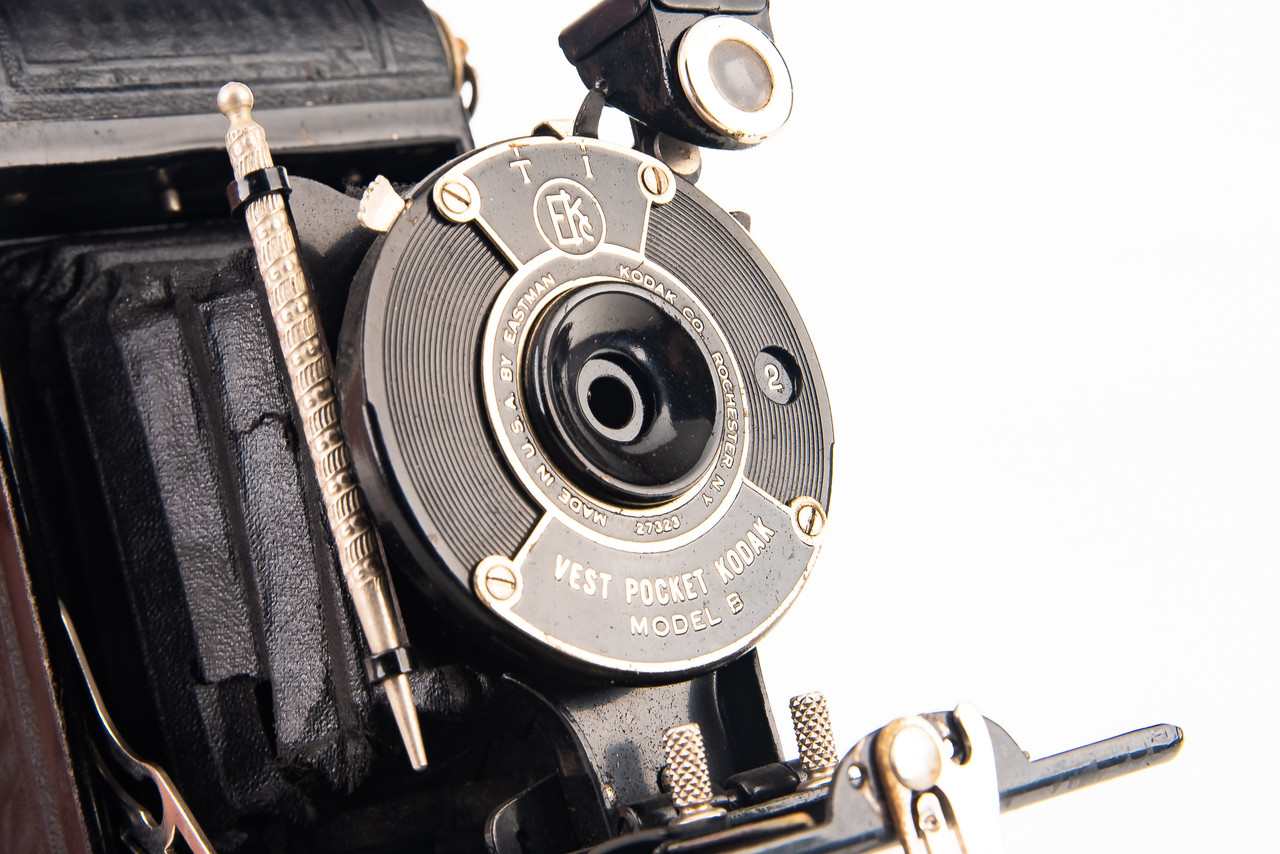 Kodak Vest Pocket Model B Folding Bellows 127 Roll Film Camera