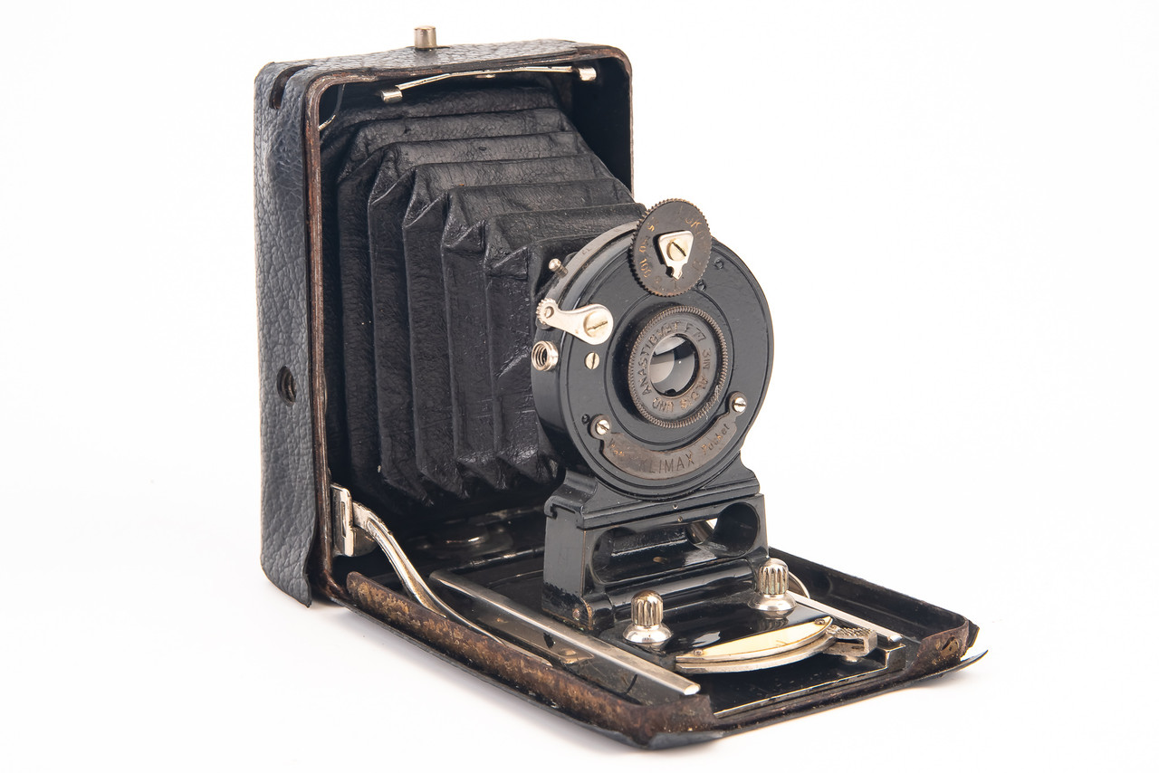 Butcher & Son Watch Pocket Klimax 1¾ x 2½ Plate / Film Pack