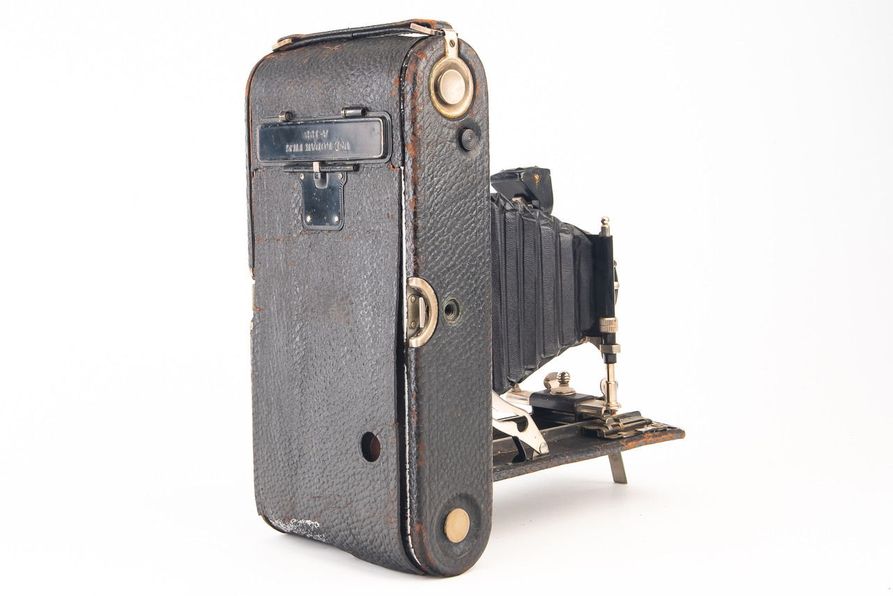 Kodak No 3A Autographic Model C Antique Folding Bellows Camera w