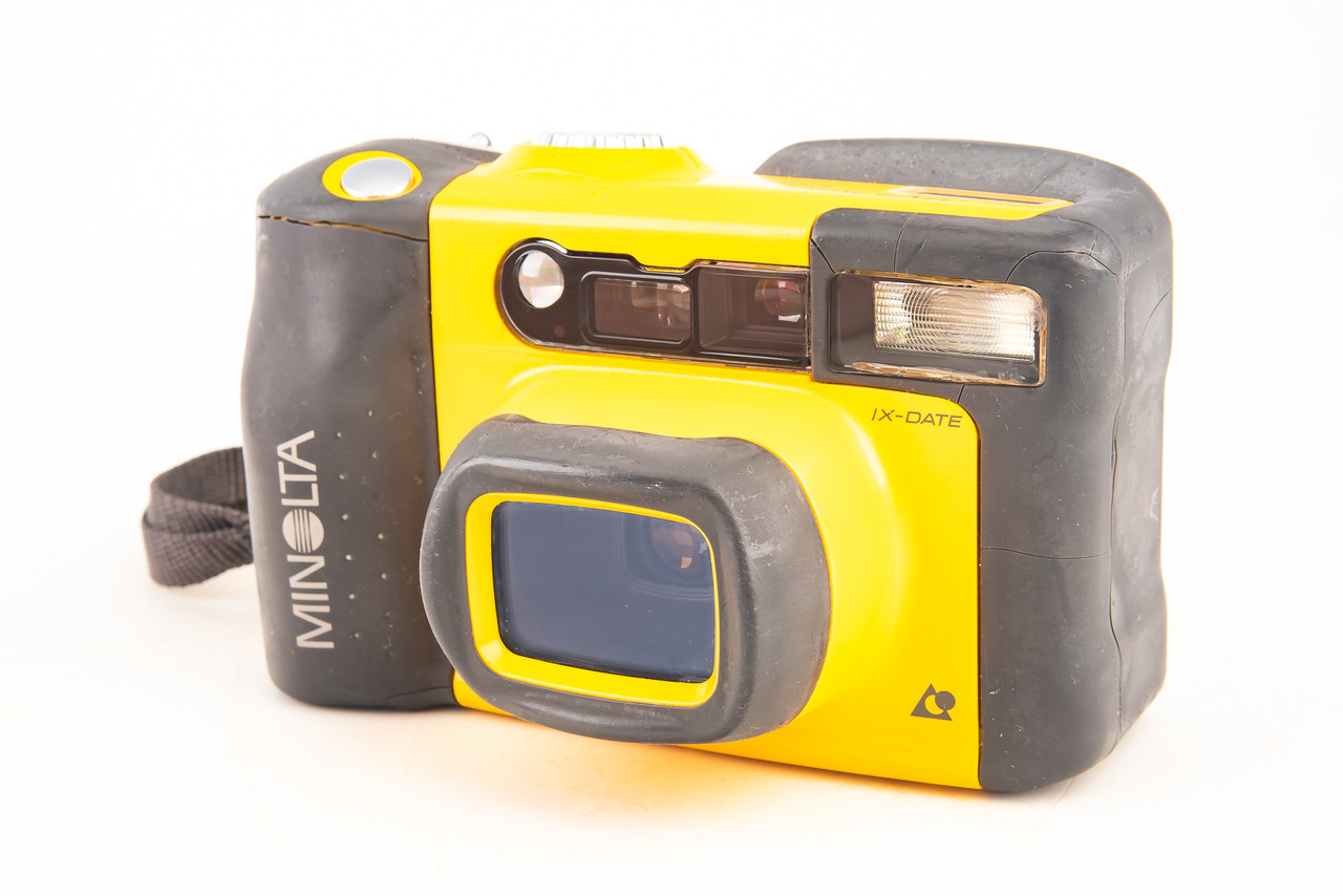 Minolta Vectis Weathermatic Zoom IX-Date APS Film Camera in Box w