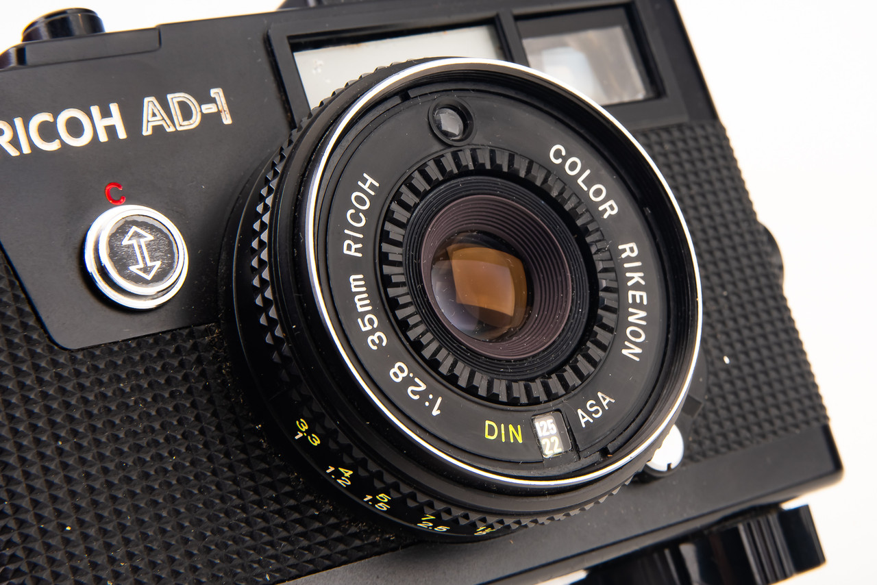 Ricoh AD-1 35mm Film Compact Point & Shoot Camera w Color Rikenon