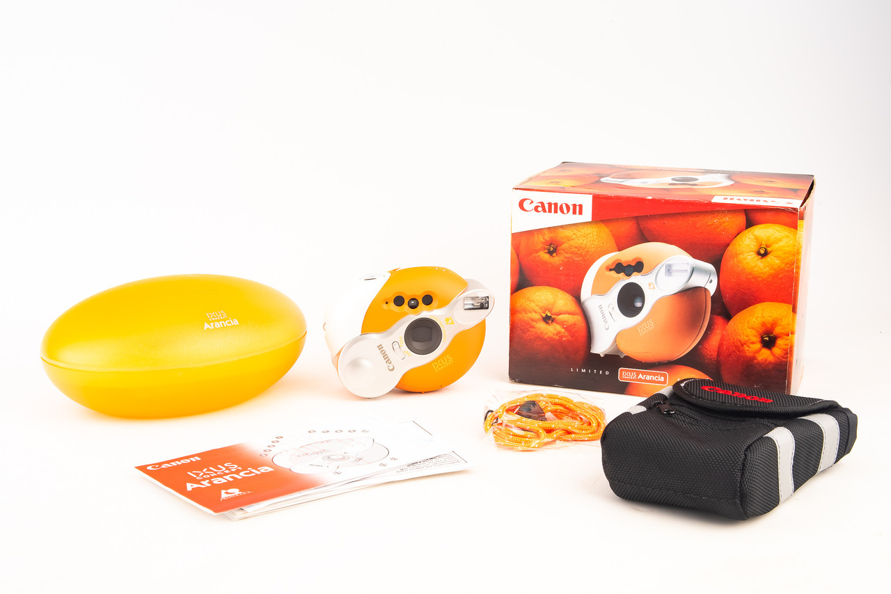 Canon IXUS Concept Arancia Elph APS Film Camera in Box MINT Limted