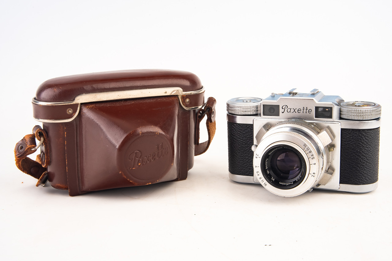 ★美品★ブラウン BRAUN SUPER PAXETTE ★ドイツ製カメラ Braun Paxette IIM (1953) - mike eckman dot com