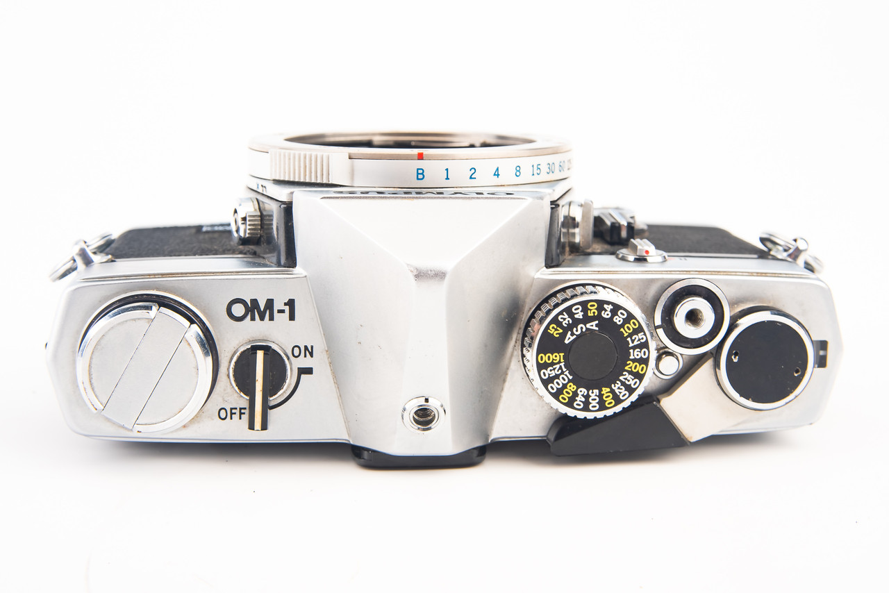 Olympus OM-1 MD 35mm SLR Film Camera Body OM-System Vintage