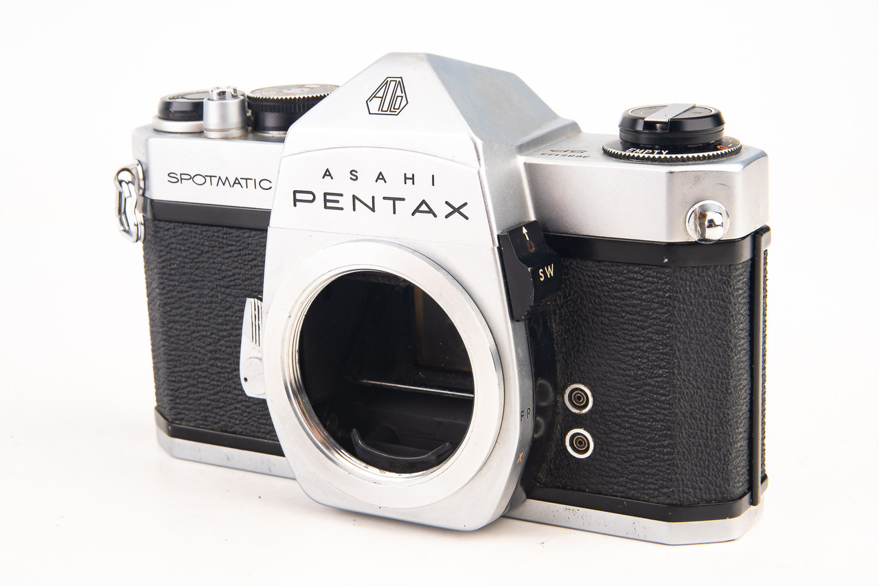 Asahi Pentax Spotmatic SP 35mm SLR Film Camera Body AS-IS Parts
