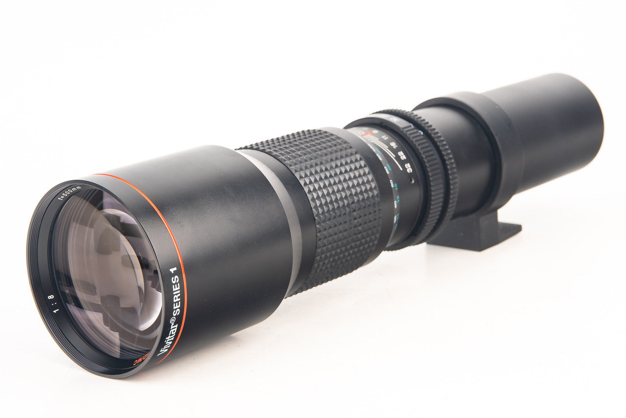 T Mount Vivitar Series 1 HD/MC 500mm f/8 Telephoto Lens NEAR MINT