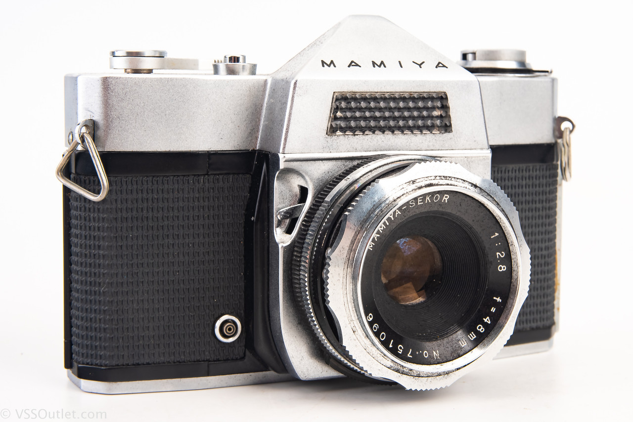 Mamiya Family 35mm SLR Film Camera with Sekor 48mm f/2.8 Lens