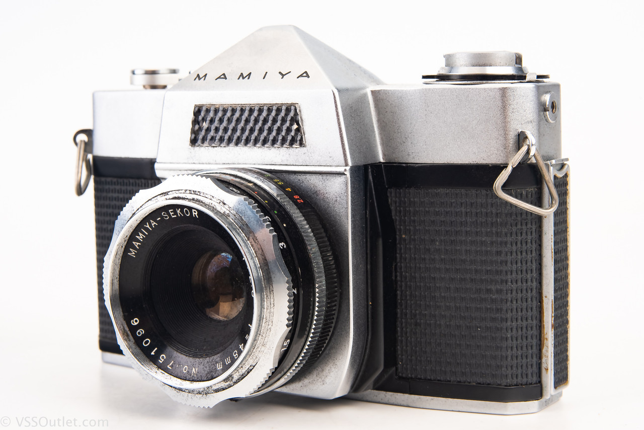 Mamiya Family 35mm SLR Film Camera with Sekor 48mm f/2.8 Lens