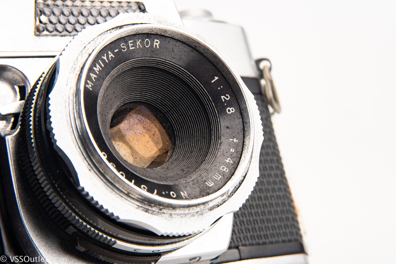 Mamiya Family 35mm SLR Film Camera with Sekor 48mm f/2.8 Lens