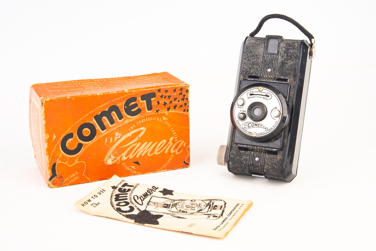Zenith Comet 127 Roll Film 4x6cm Viewfinder Camera Circa 1947 In