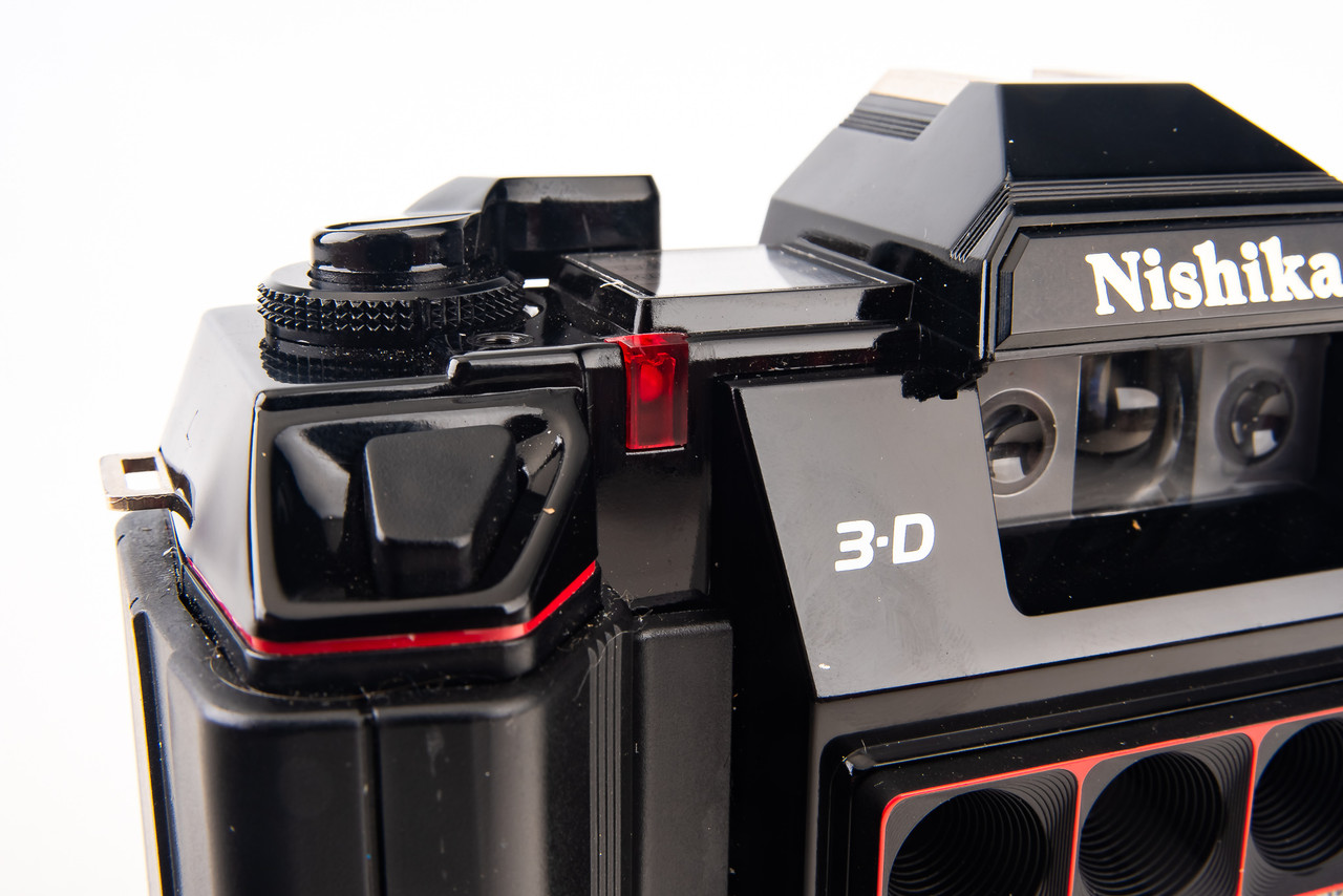 Nishika N8000 35mm 3D Film Camera with Manual & Strap in Box