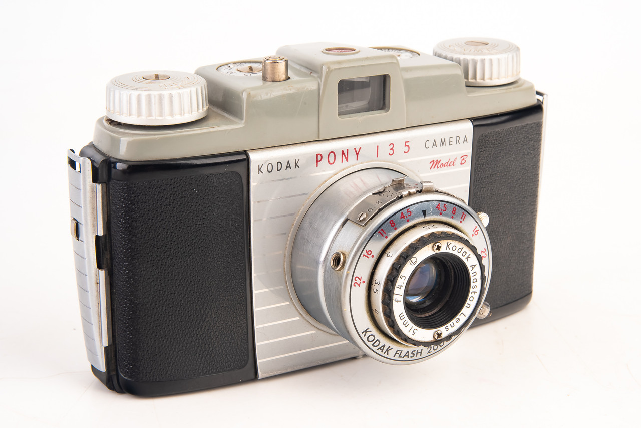 【希少】’50sビンテージ KODAK PONY135 Model B 完動美品 Kodak Pony 135 Model B Camera With 51mm f/4.5 Lens Vintage