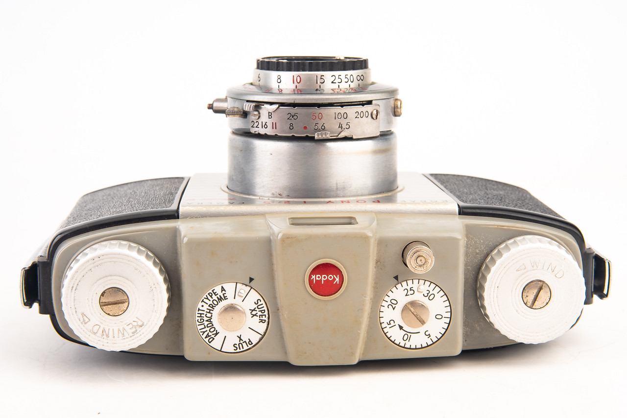 【希少】’50sビンテージ KODAK PONY135 Model B 完動美品 Kodak Pony 135 Model B Camera With 51mm f/4.5 Lens Vintage AS-IS