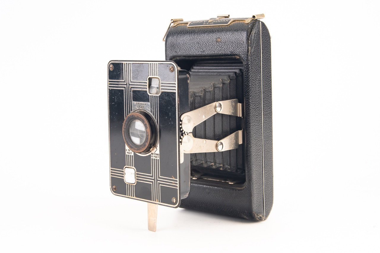 Jiffy Kodak Six-20 Vintage Folding Camera with Twindar Lens TESTED