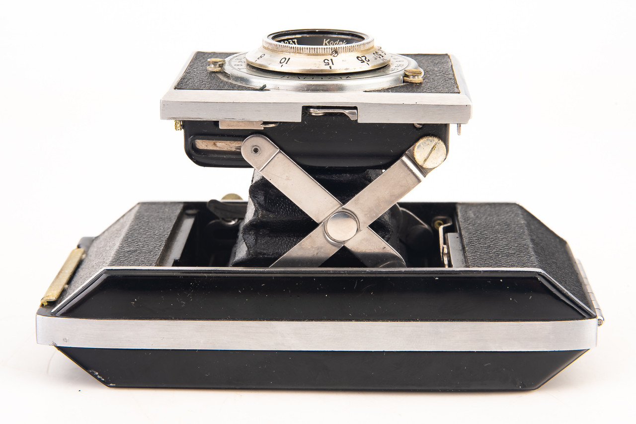 Kodak Bantam Folding 828 Film Camera with 47mm f/4.5 Lens in Box