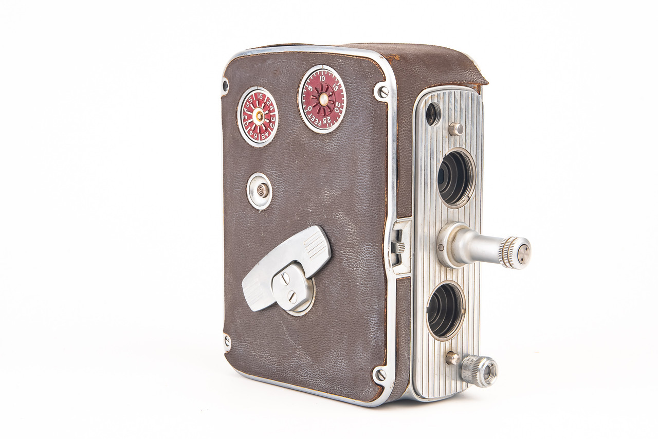 Bell Howell Filmo Auto 8mm Motion Picture Movie Camera Vintage