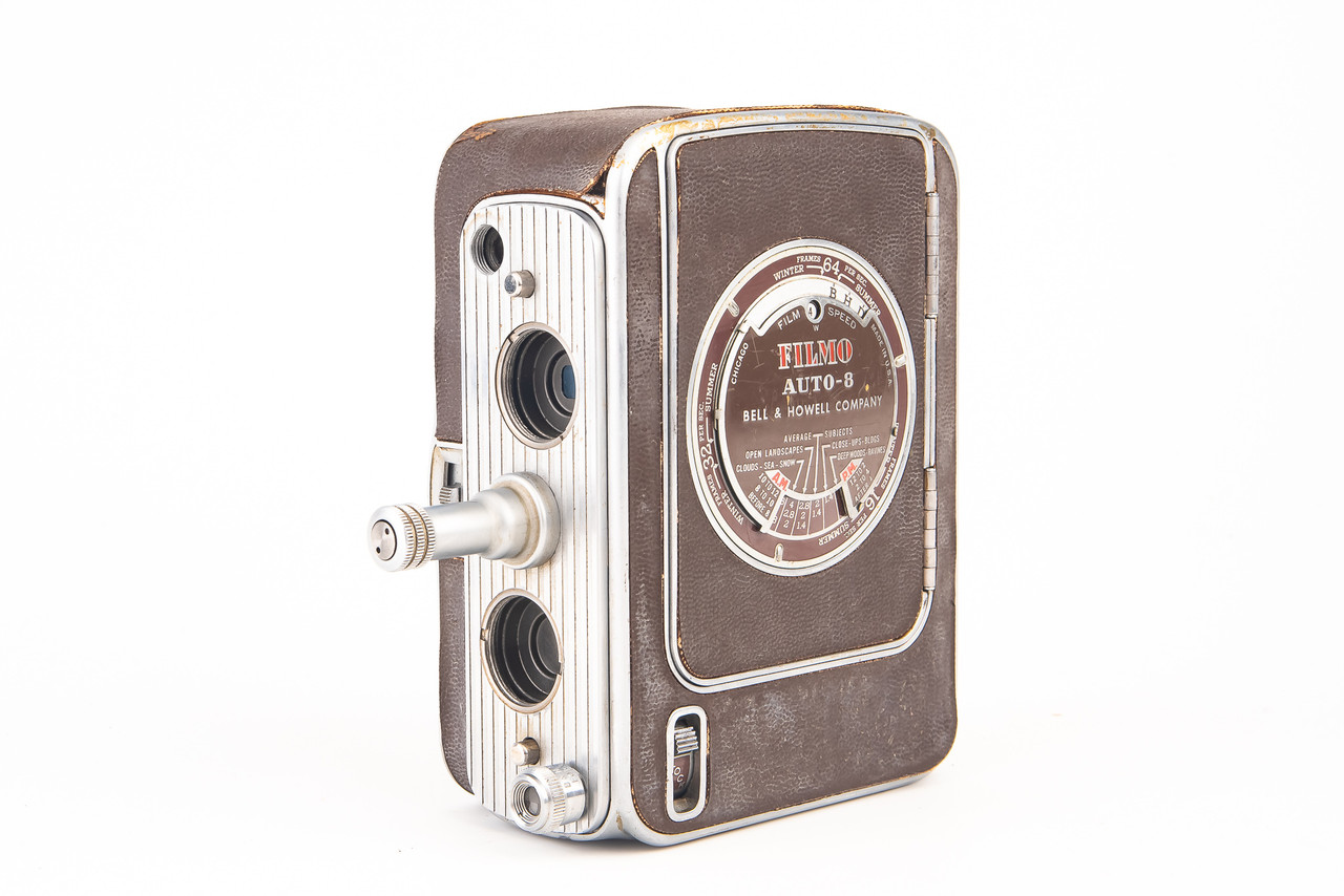 Bell & Howell AUTO-8 8mmカメラ Bell & Howell Filmo AUTO-8 - 8mm movie camera w/two lenses and