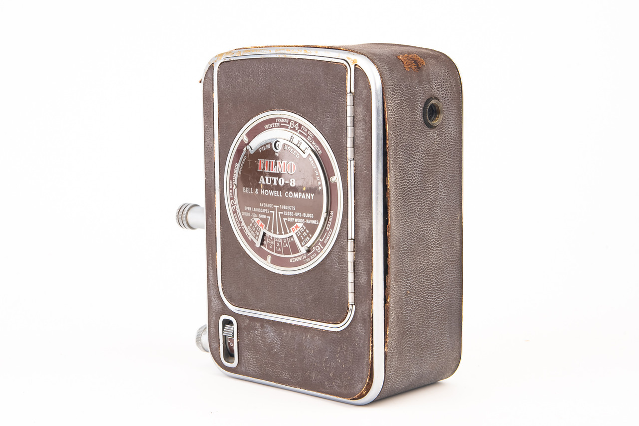 Bell & Howell Filmo Auto 8 8mm Motion Picture Movie Camera Vintage