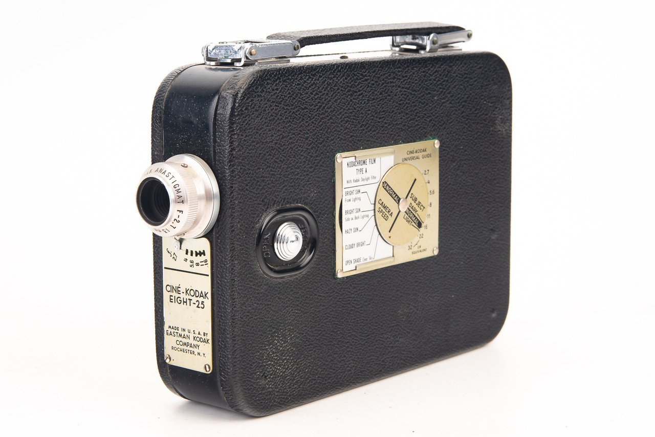 Kodak Cine Eight 25 8mm Motion Picture Film Camera with 13mm