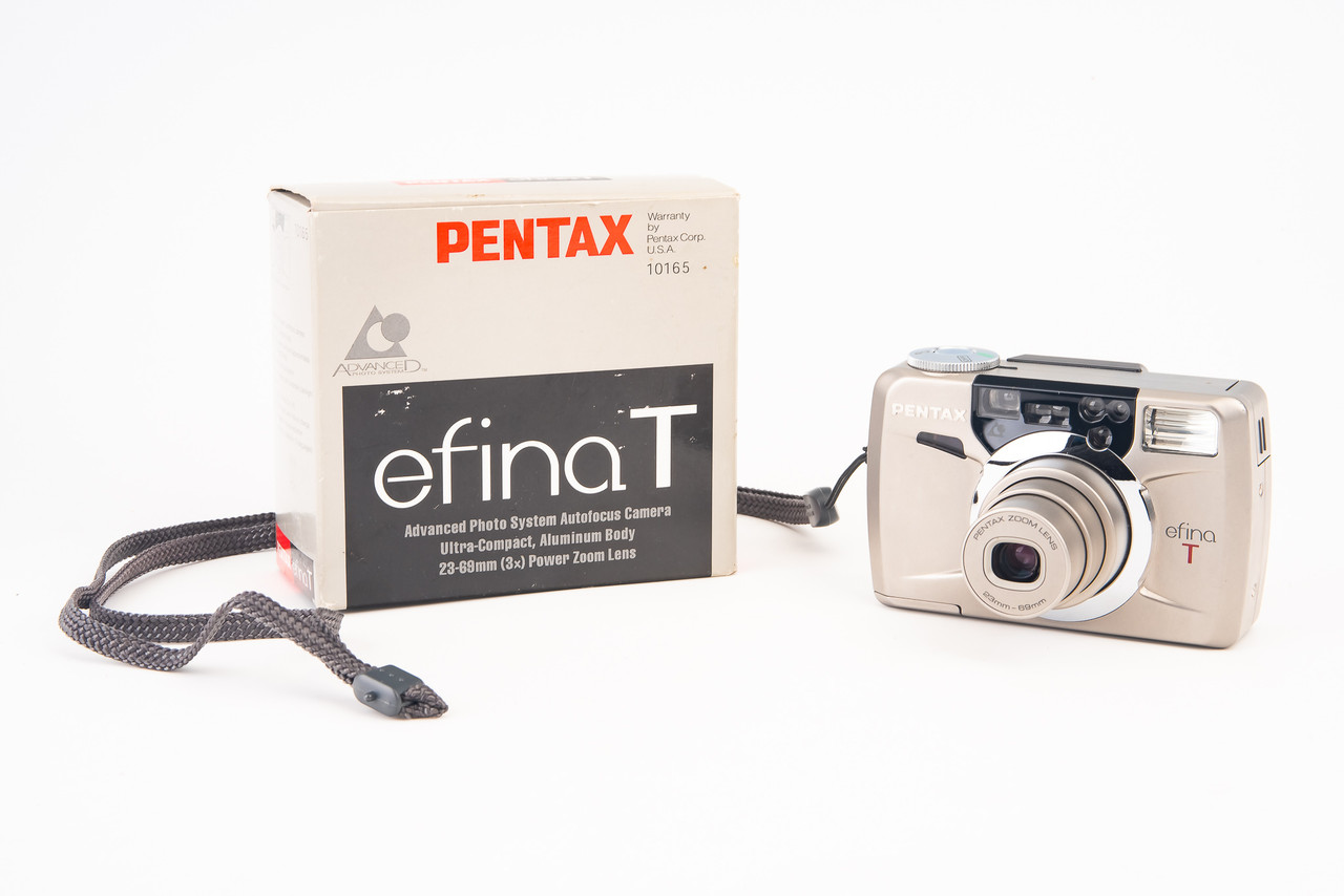 Pentax Efina T APS Film Point & Shoot Camera with 23-69mm Zoom