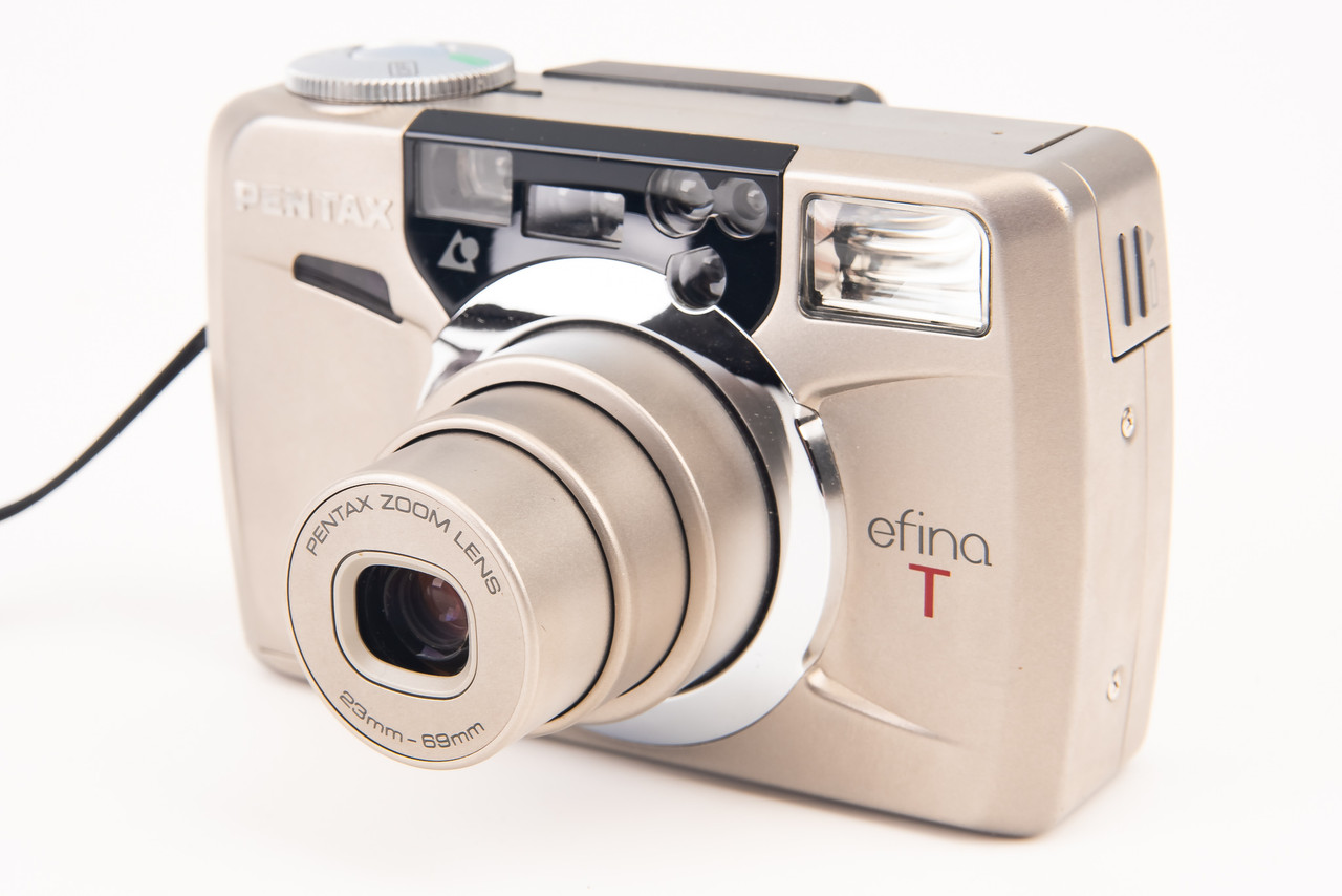 Pentax Efina T APS Film Point & Shoot Camera with 23-69mm Zoom