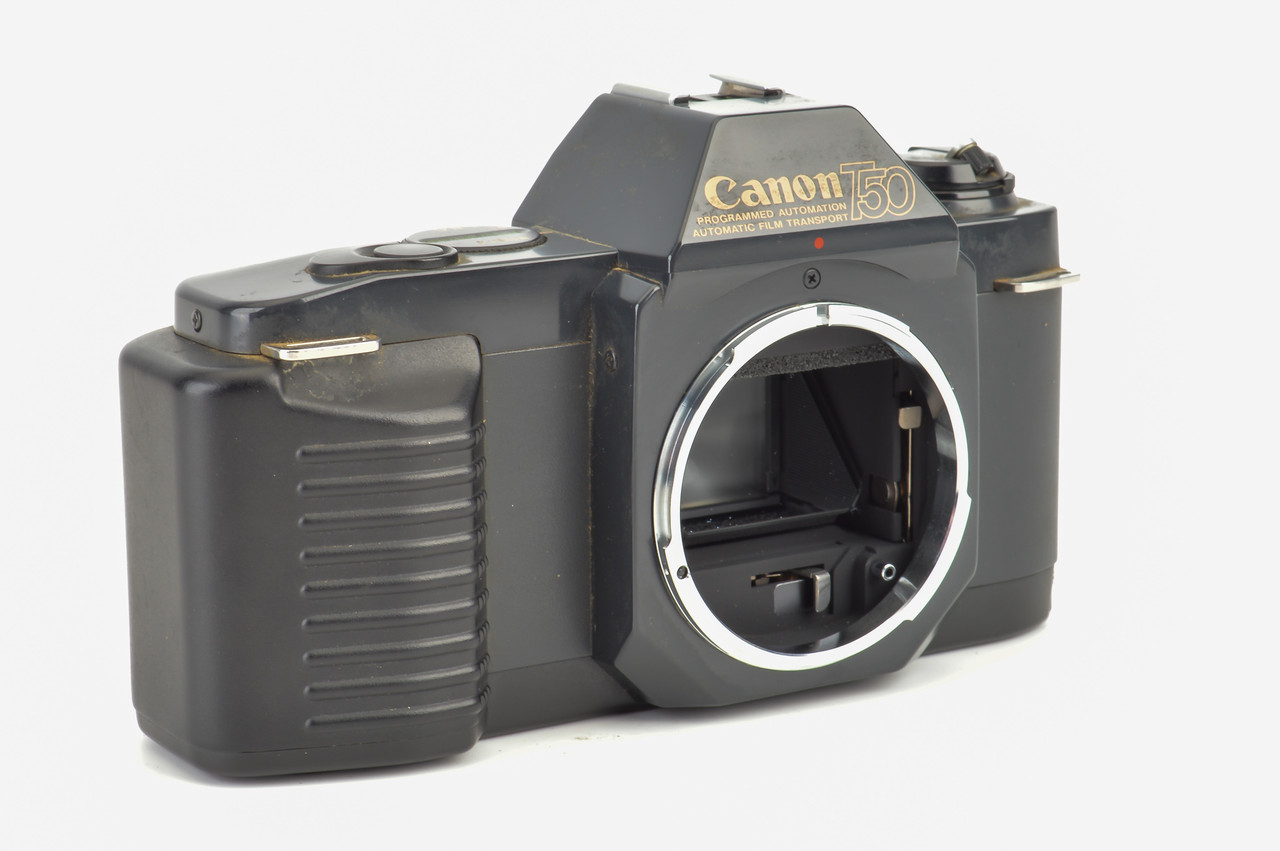 Canon T50 35mm SLR Film Camera Body FD Mount Vintage V25 - VSSoutlet