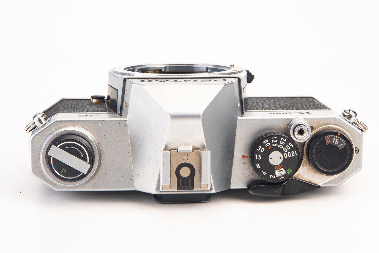 Asahi Pentax K1000 35mm SLR Film Camera Body Vintage K Mount WORKS