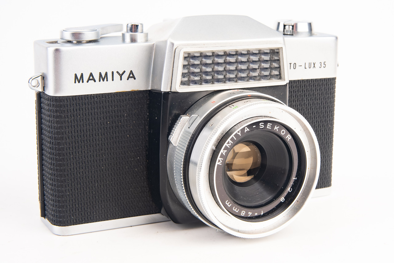 Mamiya Auto-Lux 35 35mm SLR Film Camera with Sekor 48mm f/2.8 Lens