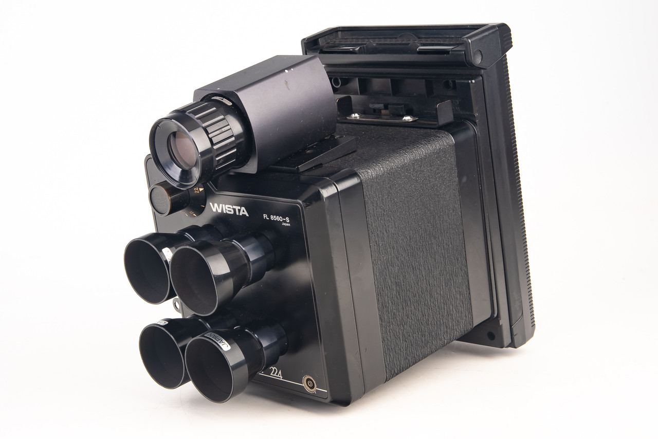 Wista FL 8560-S I.DEE 224 4 Lens Reflex Camera with Polaroid Back