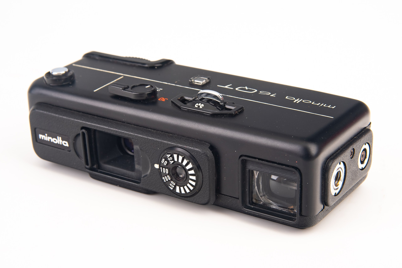 Appareil photo subminiature Minolta-16 MG dans sa boîte d'origine avec accessoires, vintage 16 mm - France