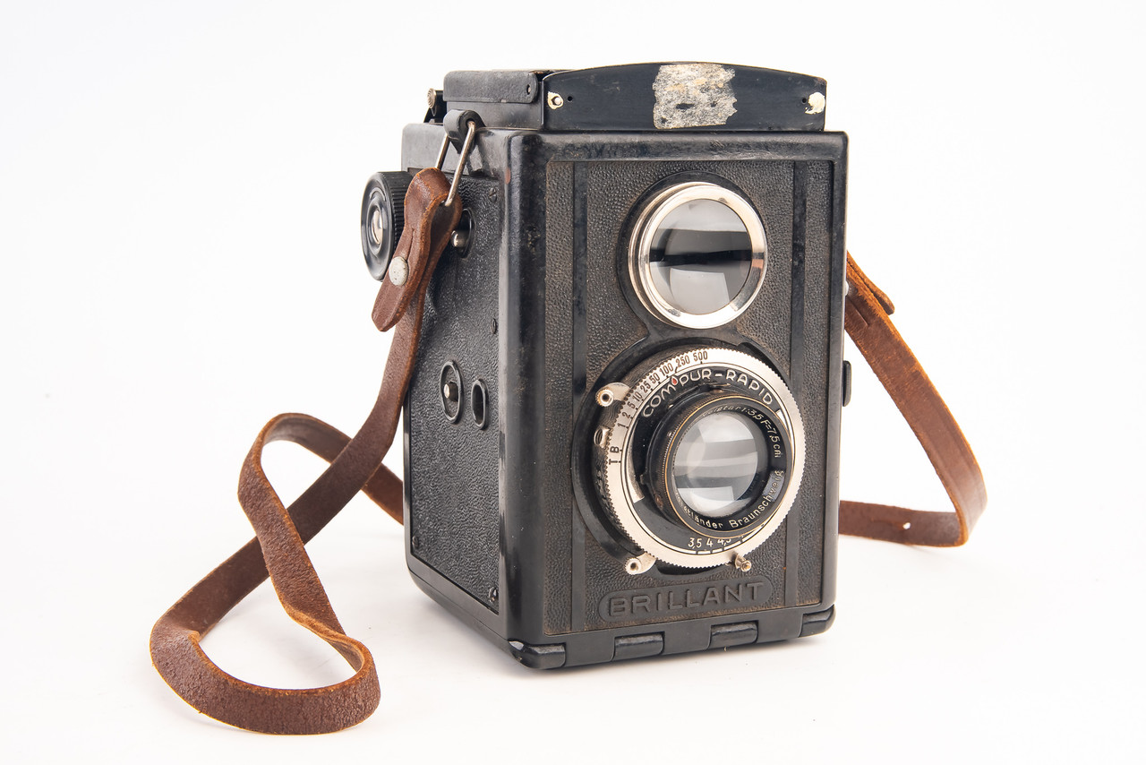Voigtlander Focusing Brillant S 6x6 TLR Film Camera Voigtar 7.5cm