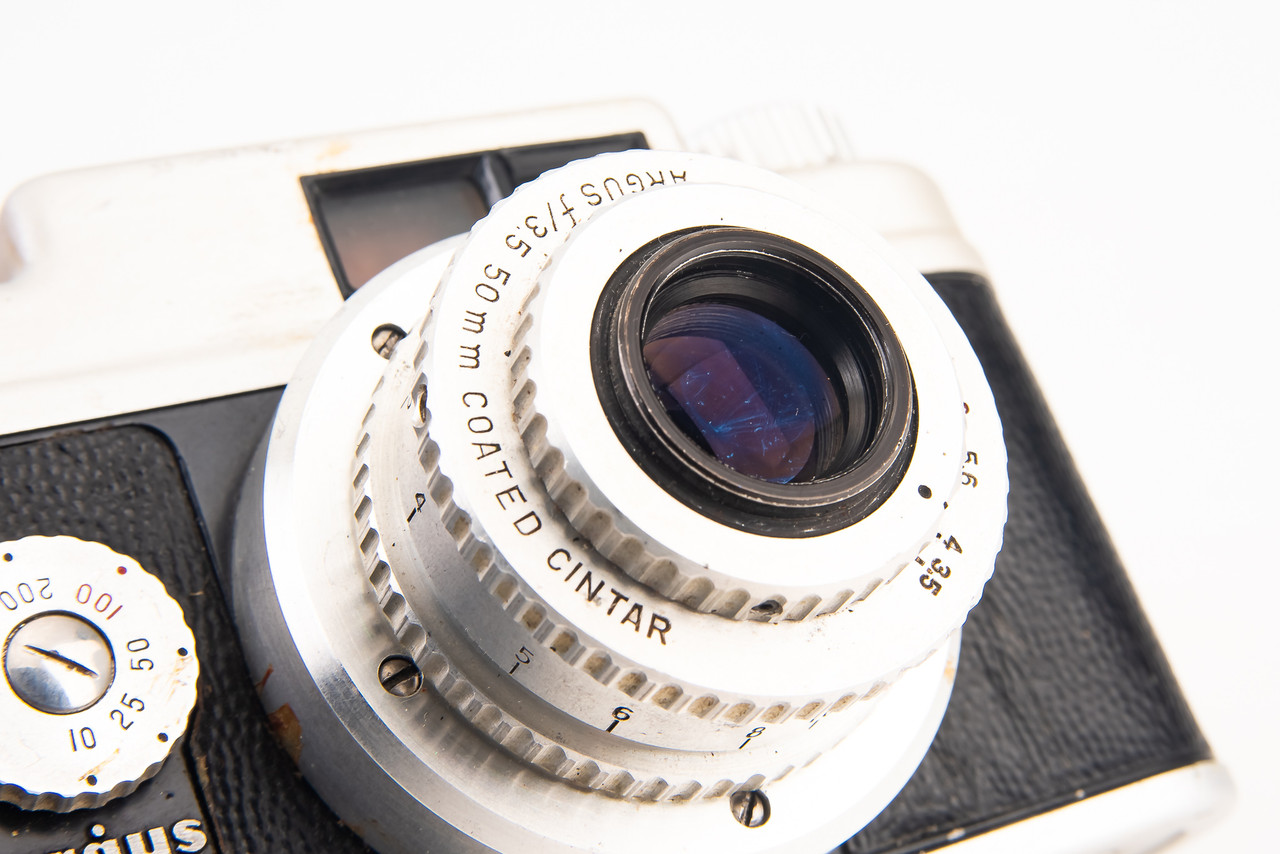 Argus 21 Markfinder 35mm Film Viewfinder Camera with 50mm f/3.5