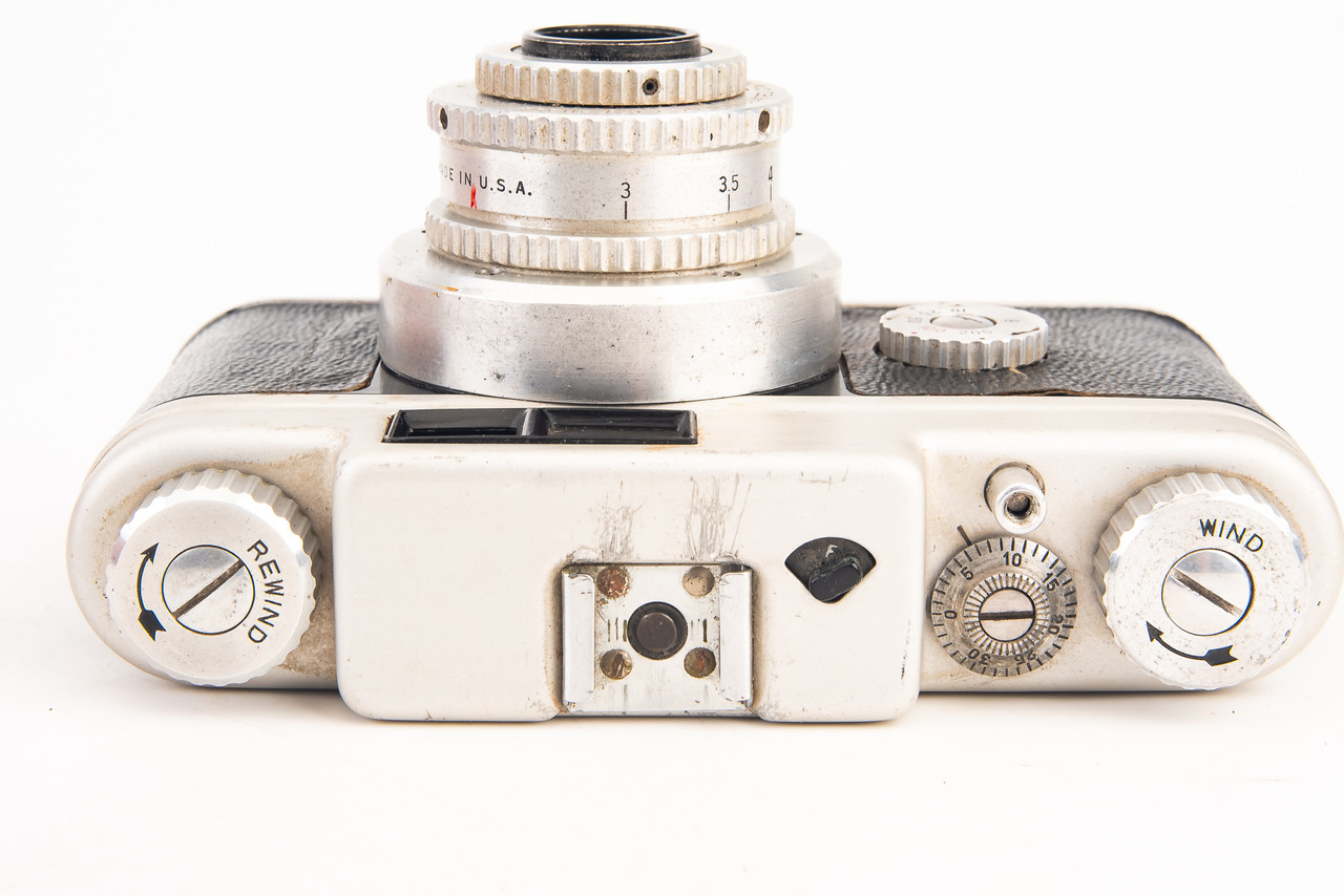 Argus 21 Markfinder 35mm Film Viewfinder Camera with 50mm f/3.5