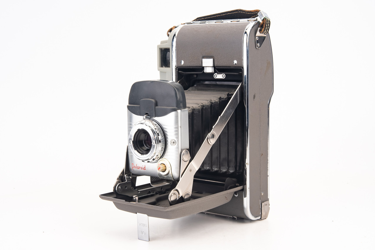 ポラロイドランドカメラ MODEL.80 ハラインダー　蛇腹カメラ Polaroid Highlander Land Camera Model 80 Uses Type 32 & 37 Instant