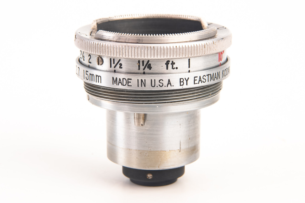Kodak Anastigmat 15mm f/2.7 Motion Picture Cine Lens for S Mount