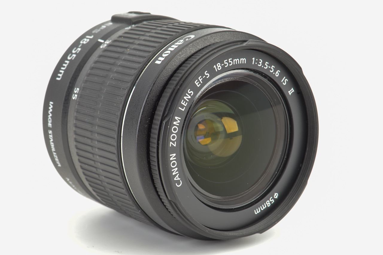 Canon EF-S 18-55mm f/3.5~5.6 IS II Zoom Autofocus Lens with Caps