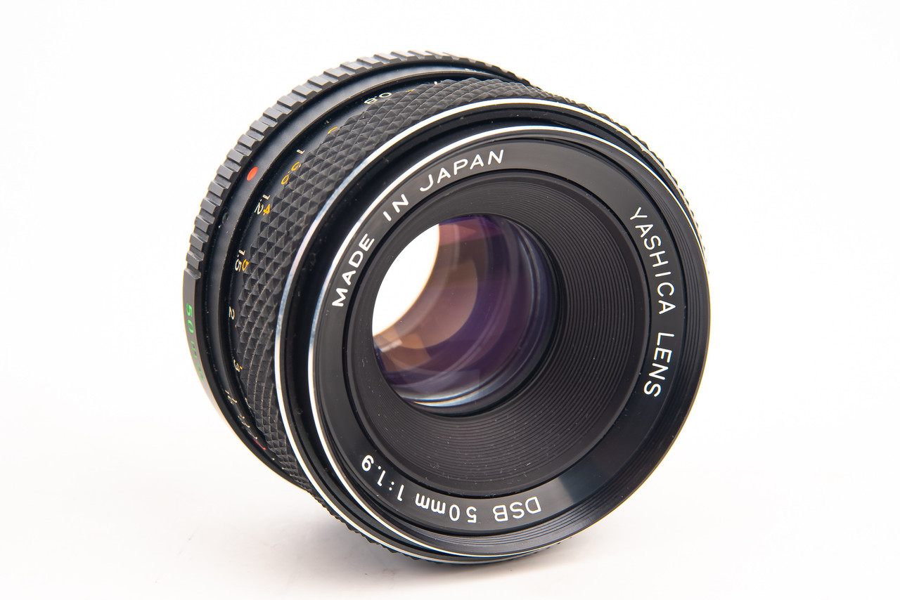 Contax Y Mount Yashica DSB 50mm f/1.9 MF Standard Prime Lens V24