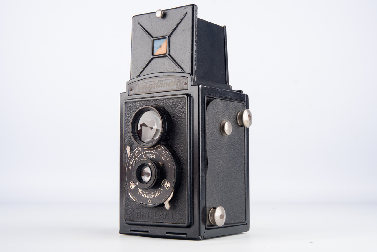 Voigtlander Brillant TLR Film Camera 1932 German Early Version