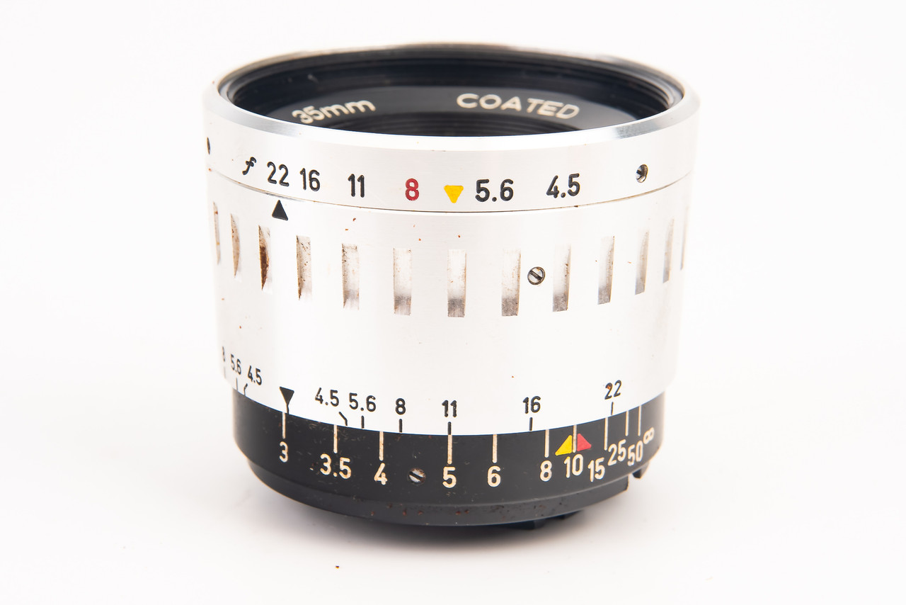 Argus Cintagon 50mm f/2.8 Standard Lens with Hood in Case