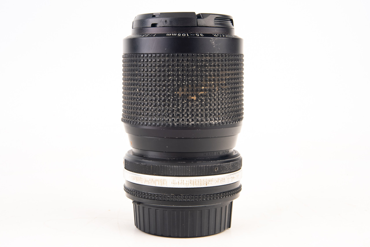 Nikon Zoom Nikkor 35-105mm f/3.5~4.5 Ai-S Lens with Both Caps F