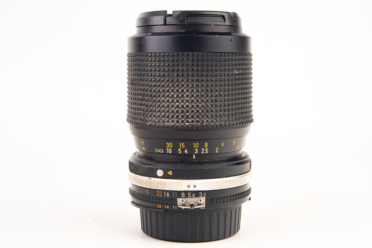 Nikon Zoom Nikkor 35-105mm f/3.5~4.5 Ai-S Lens with Both Caps F