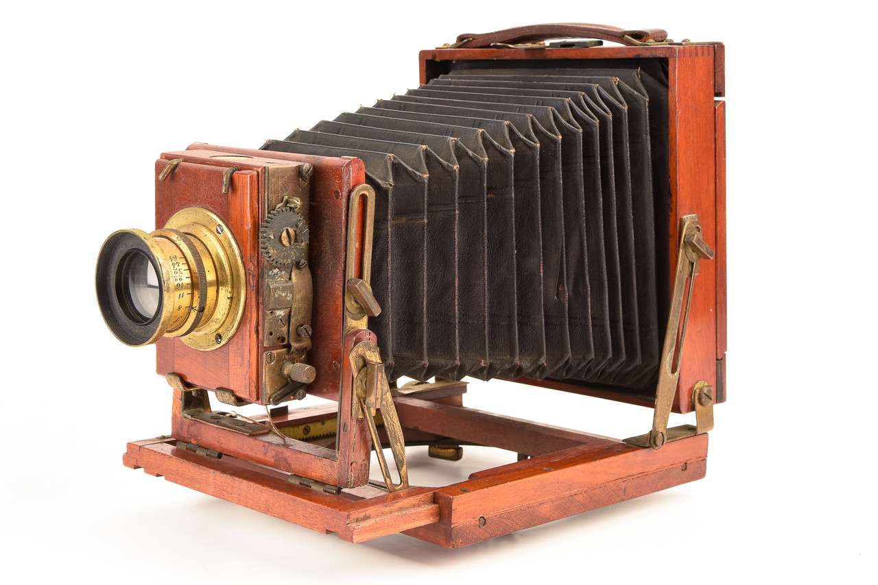 Thornton Pickard College 9x12cm Folding Field Camera with Brass